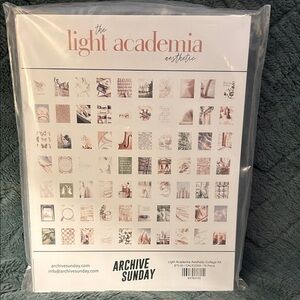 Light Academia Art Print Set